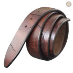 Ceinture en cuir pour boucle amovible, style country