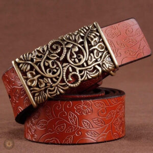 Accessoire cuir pour look western féminin