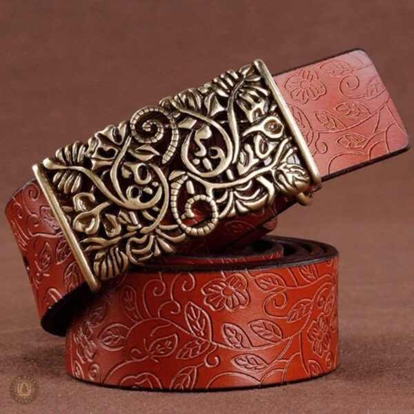 Accessoire cuir pour look western féminin