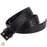 Ceinture cuir bouclée pour style western
