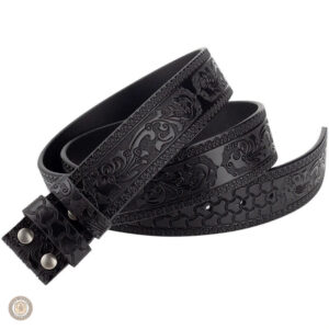 Ceinture cuir bouclée pour style western