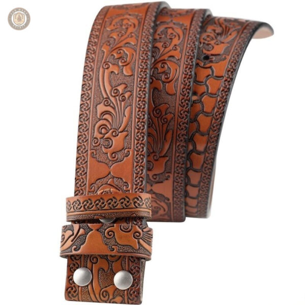 Ceinture stylée en cuir pour look cowboy