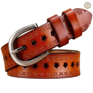 Accessoire cuir marron pour un look western
