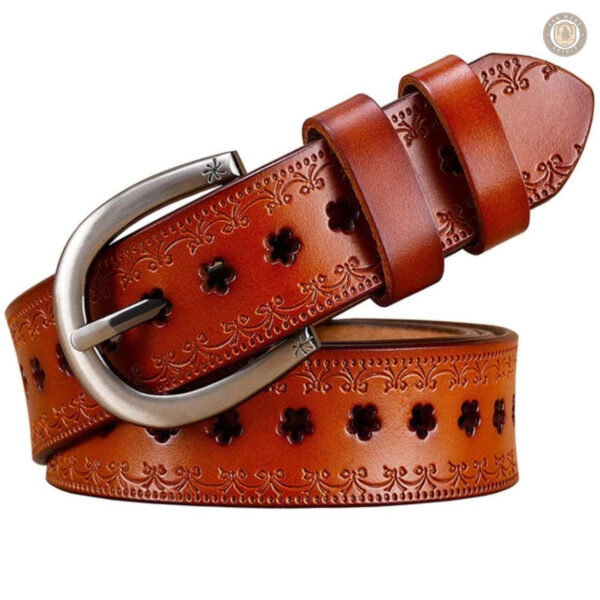 Accessoire cuir marron pour un look western