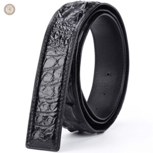 Ceinture cuir western femme sans boucle
