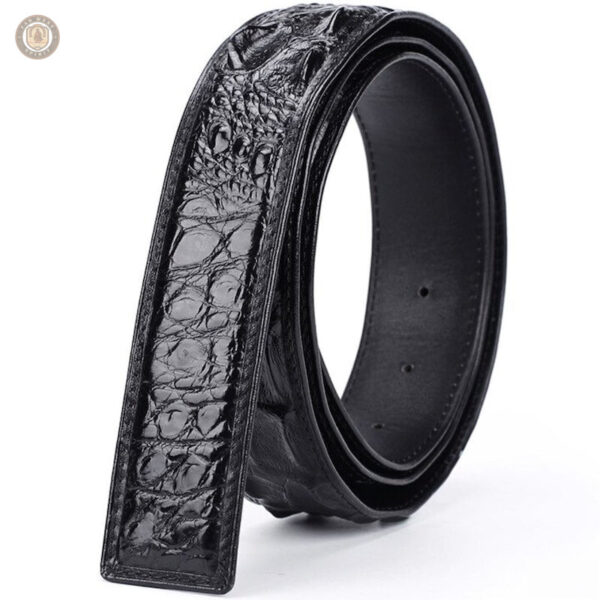 Ceinture cuir western femme sans boucle