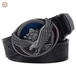 Ceinture cuir western pour femme Aigle