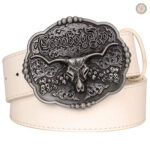 Accessoire cowboy décoré d'un crâne stylisé