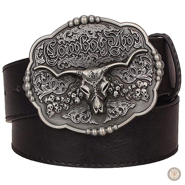 Ceinture en cuir pour un style western audacieux