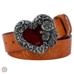 Ceinture cowboy femme, élégance en cuir