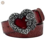 Accessoire en cuir pour femmes, style cowboy