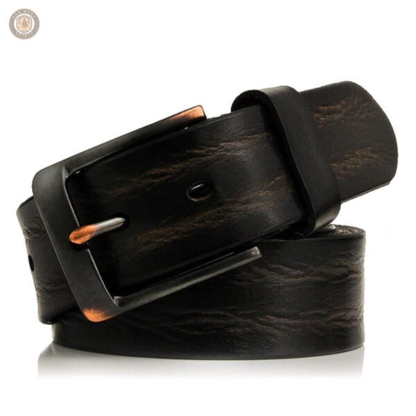 Ceinture Cowboy Vintage en cuir authentique