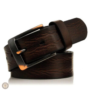 Ceinture homme style cowboy effet usé