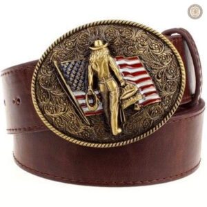Ceinture Cowboy Femme en cuir pour un style western élégant