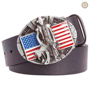 Ceinture cowboy homme en cuir authentique