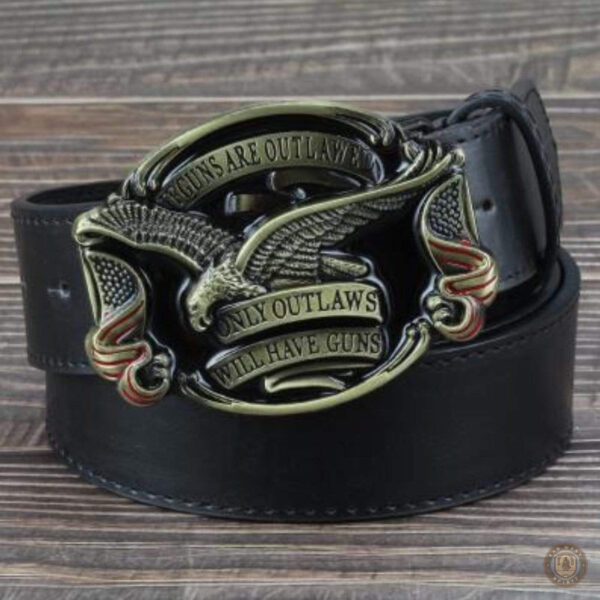 Ceinture en cuir pour look western authentique