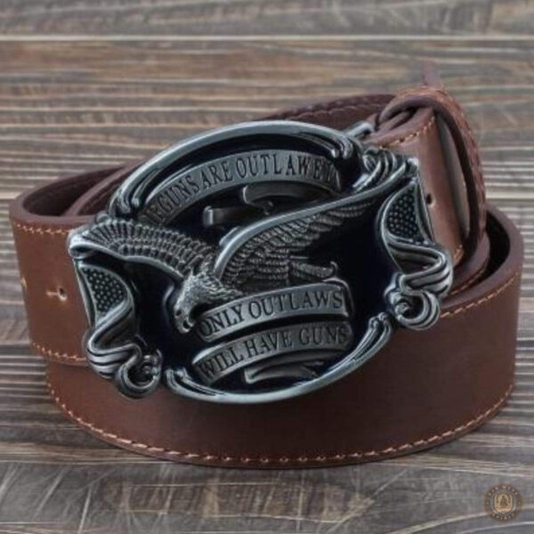 Ceinture décorative avec motif de pistolet