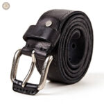 Accessoire de mode western pour homme en cuir
