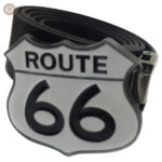 Ceinture Route 66 pour femme