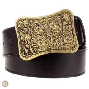 Ceinture en cuir au style cowboy