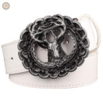 Ceinture en cuir au design inspiré du style country