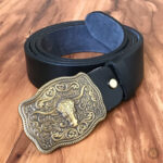 Accessoire de mode : ceinture country pour hommes
