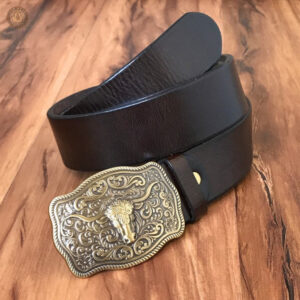Ceinture de style western avec boucle décorative