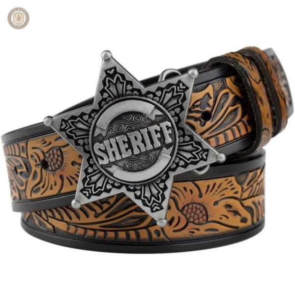Accessoire de mode western élégant