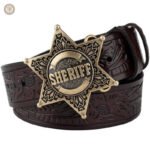 Ceinture femme style western unique