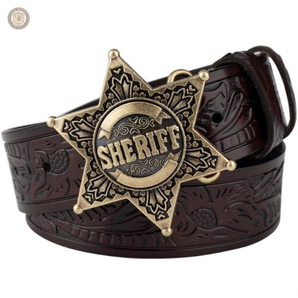 Ceinture femme style western unique