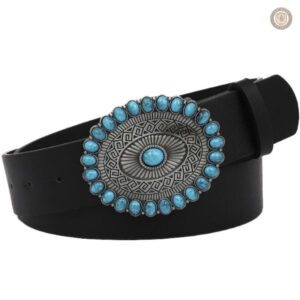 Accessoire western femme en turquoise