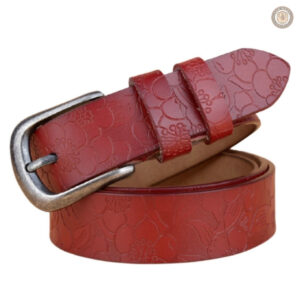 Ceinture en cuir ornée de détails western