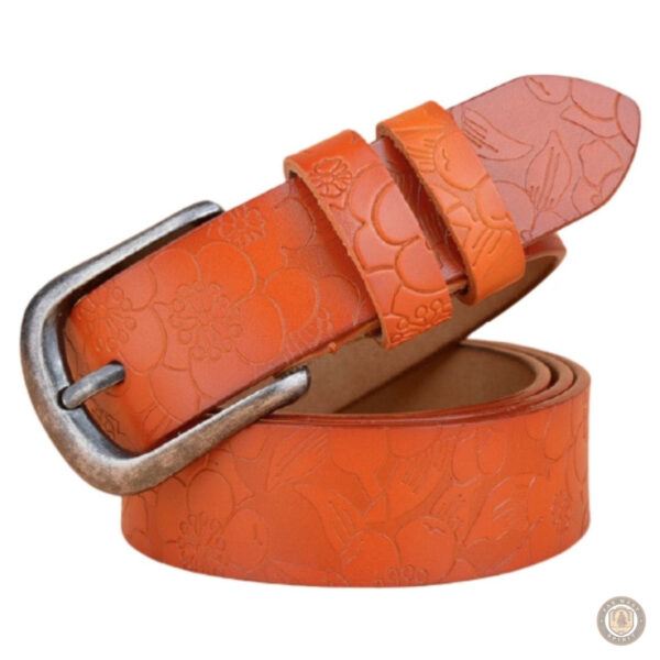 Détails raffinés sur cette ceinture western femme