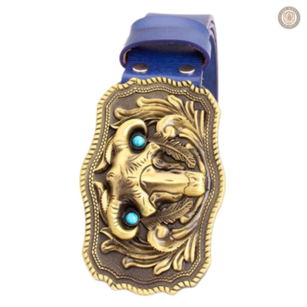 Ceinture en cuir pour un look cowboy masculin