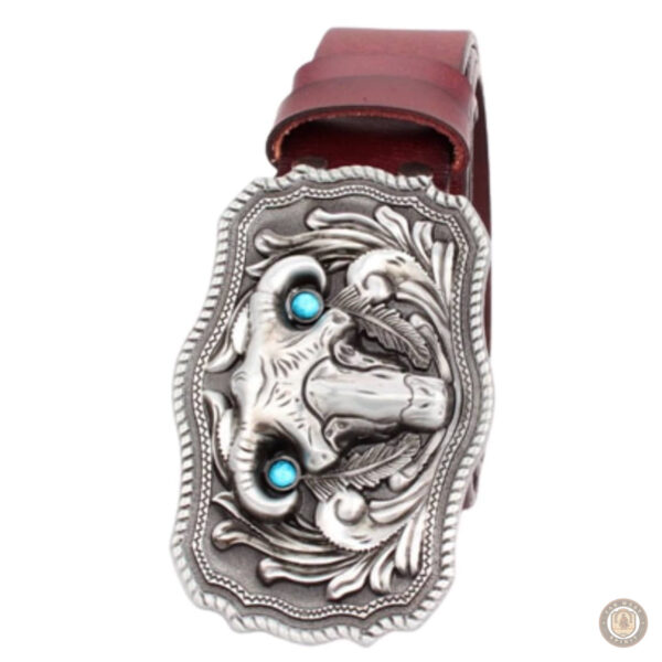 Ceinture large pour homme, finition artisanale