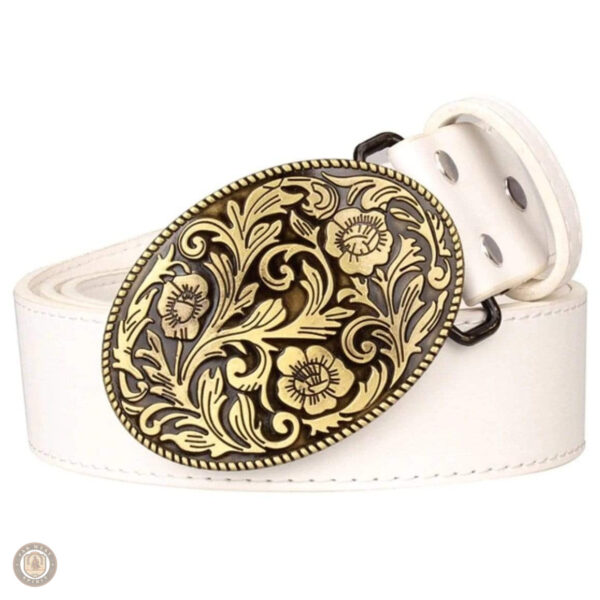 Ceinture élégante avec détails western pour femme