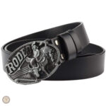 Ceinture en cuir pour équitation style western