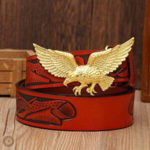 Ceinture en cuir pour look western