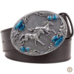 Ceinture à motifs western pour un look tendance