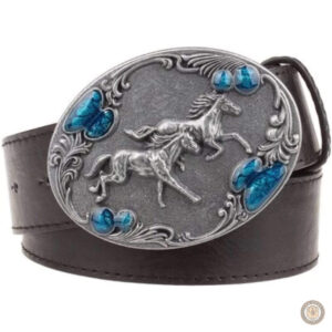 Ceinture à motifs western pour un look tendance
