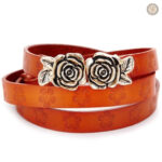 Accessoire cowboy pour femme, style à double boucle