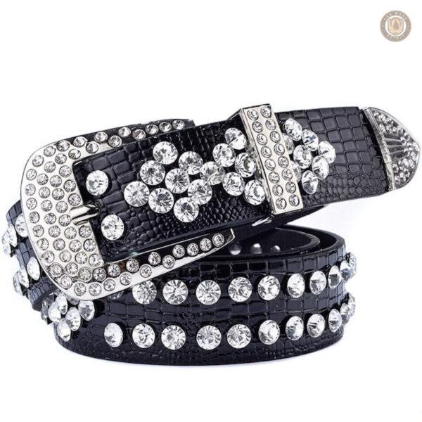 Ceinture femme au style western large et élégant