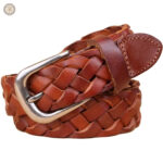 Ceinture femme western camel élégante et tendance