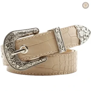 Ceinture cognac pour un look western