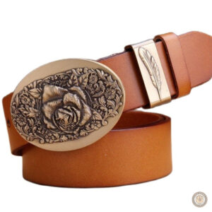 Ceinture en laiton pour un look western féminin