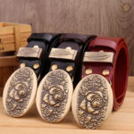 Style western : ceinture en laiton pour femme