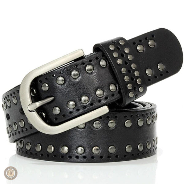 Ceinture verte style western pour femme
