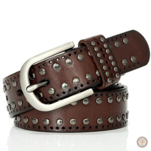 Accessoire western féminin en couleur verte
