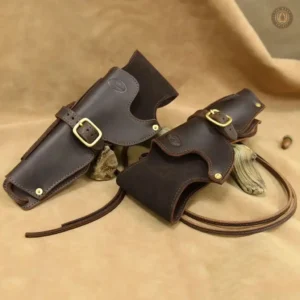 Ceinture en cuir style cowboy, pratique et élégante