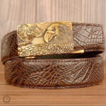 Accessoire mode homme, ceinture style western